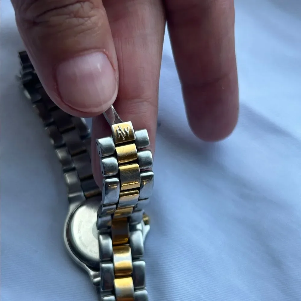 Raymond Weil Two-Tone Gold and Silver Watch